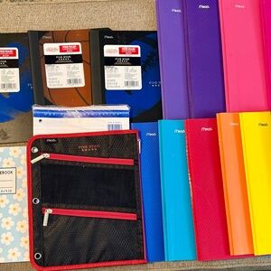 Five Star Vibrant Notebook and Folder Set
